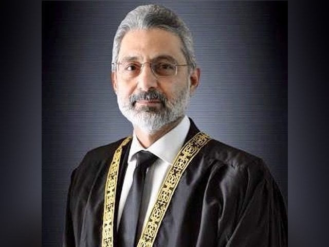CJP Qazi Faez Isa将31680平方英尺的联邦土地授予俾路支省政府